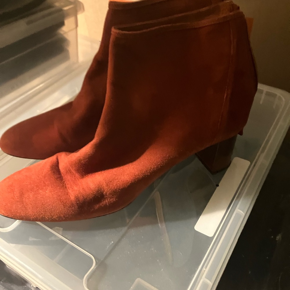 Zara Suede Booties